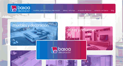 Desktop Screenshot of basoadecoracion.com